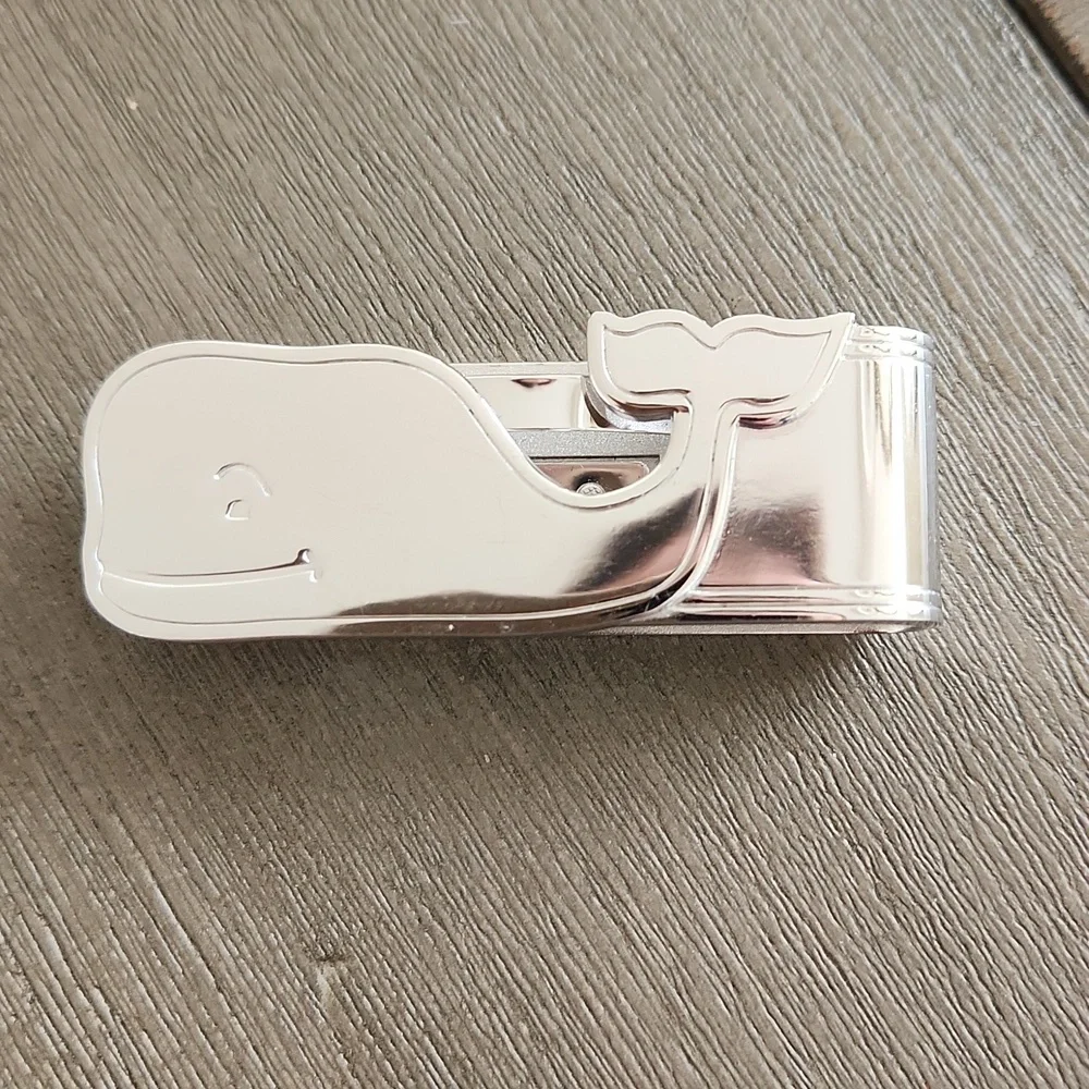 Vineyard Vines Sterling Whale Money Clip